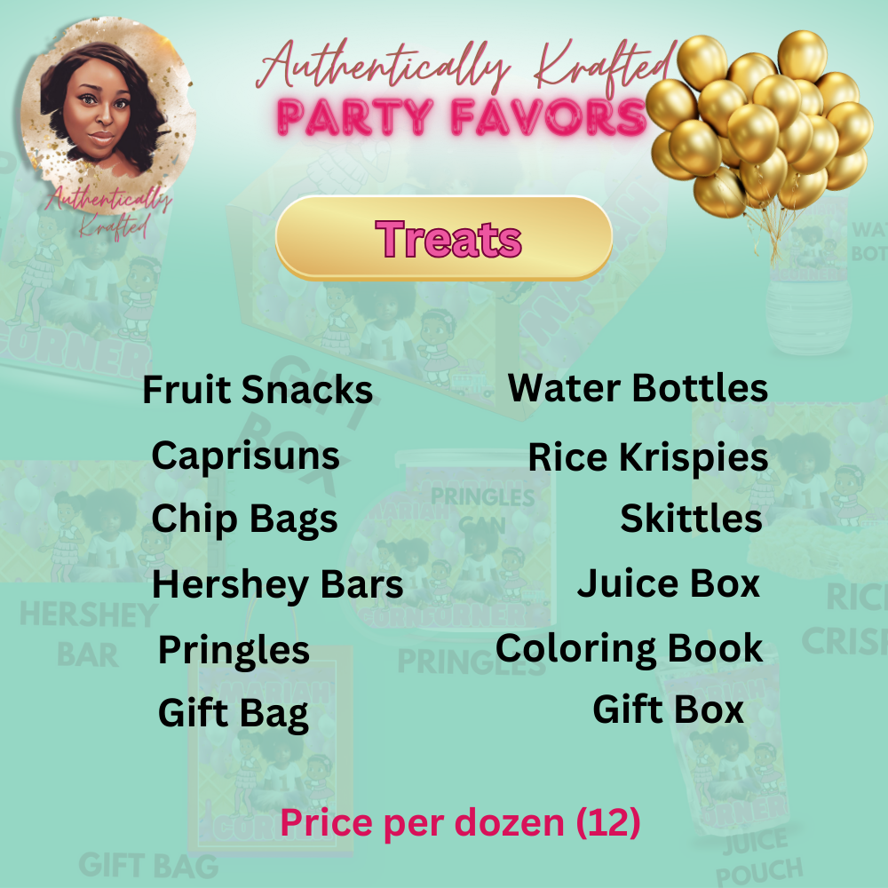 Custom Party Items